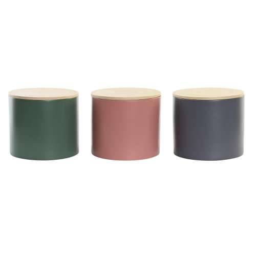 Čamac DKD Home Decor Bambus 2,6 L 18 x 18 x 16 cm (3 kom.) Cijena