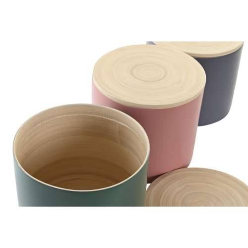 Čamac DKD Home Decor Bambus 2,6 L 18 x 18 x 16 cm (3 kom.) Cijena
