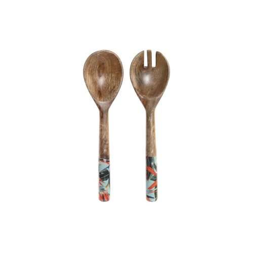 Set Pribora za Kuhanje DKD Home Decor 6 x 2 x 32 cm 7 x 2 x 28 cm Drvo Manga Cijena