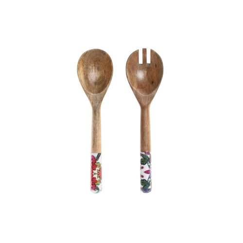 Set Pribora za Kuhanje DKD Home Decor 6 x 2 x 32 cm 7 x 2 x 28 cm Drvo Manga Cijena