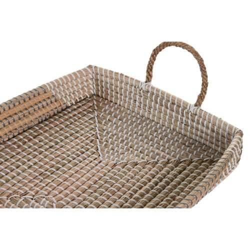 Set pladnjeva DKD Home Decor Rumena Prirodno 48 x 38 x 15 cm 52 x 38 x 15 cm (2 kom.) Cijena
