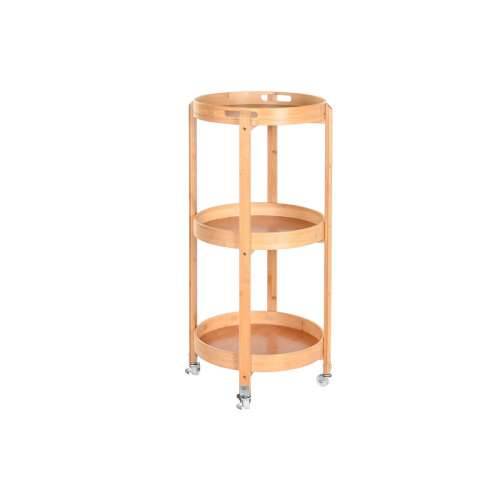 Stāvu plaukts virtuvei DKD Home Decor Prirodno 44 x 44 x 90 cm Cijena