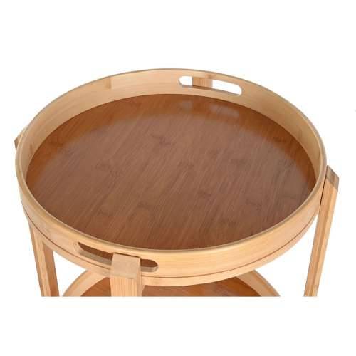 Stāvu plaukts virtuvei DKD Home Decor Prirodno 44 x 44 x 90 cm Cijena