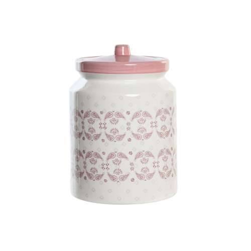 Čamac DKD Home Decor 15,5 x 15,5 x 21 cm Roza Bijela Dolomite Cijena