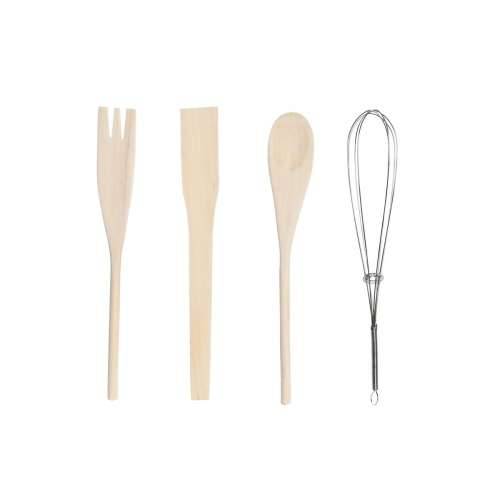 Posuda za Kuhinjski Pribor DKD Home Decor Metal Dolomite Drvo MDF 12 x 12 x 25 cm (3 kom.) Cijena