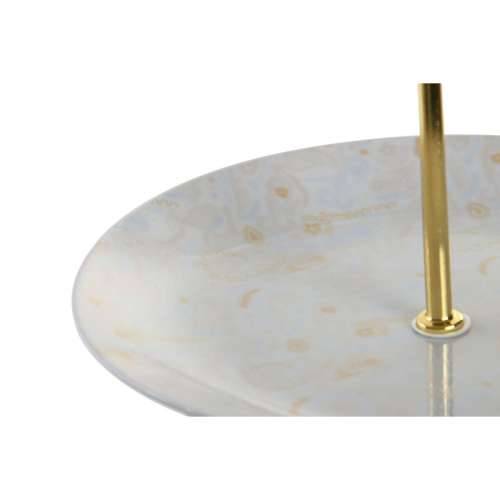 Posuda za Voće DKD Home Decor 27 x 27 x 34 cm Porculan Plava Roza Metal Cijena