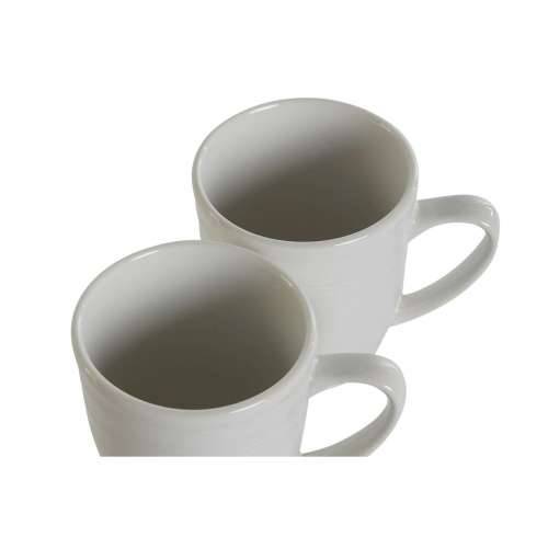 Set 4 Velikih Šalica DKD Home Decor Bijela Porculan 330 ml 12 x 10 x 9 cm Cijena