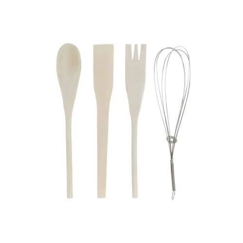 Posuda za Kuhinjski Pribor DKD Home Decor Metal Dolomite Drvo MDF 12 x 12 x 25 cm (2 kom.) Cijena