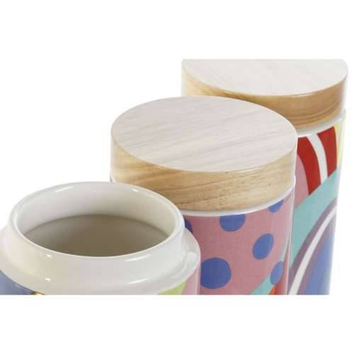 Čamac DKD Home Decor Pisana Prirodno Bambus Dolomite 1 L 10 x 10 x 16 cm (3 kom.) Cijena