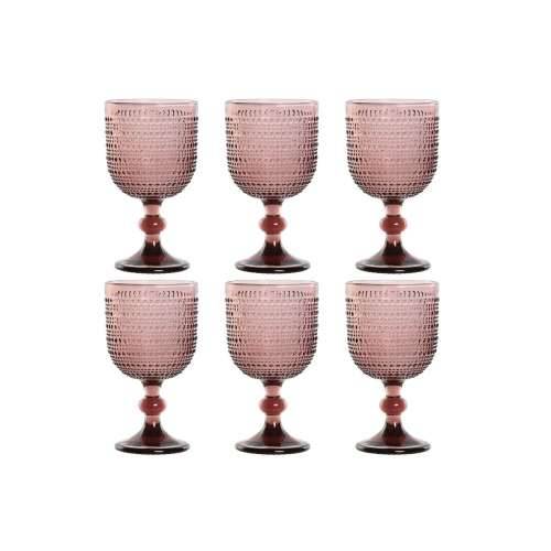 Set Čaša Home ESPRIT Roza Kristal 325 ml (6 kom.) Cijena