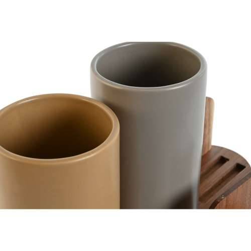 Posuda za Kuhinjski Pribor Home ESPRIT Drvo akacije Dolomite 20 x 9,5 x 18,5 cm (2 kom.) Cijena