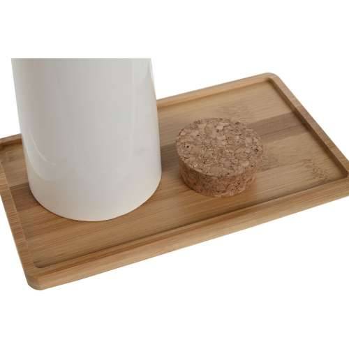 Set za ulje i ocat Home ESPRIT Bijela Bambus Gres Keramika 20,6 x 12 x 18 cm Cijena