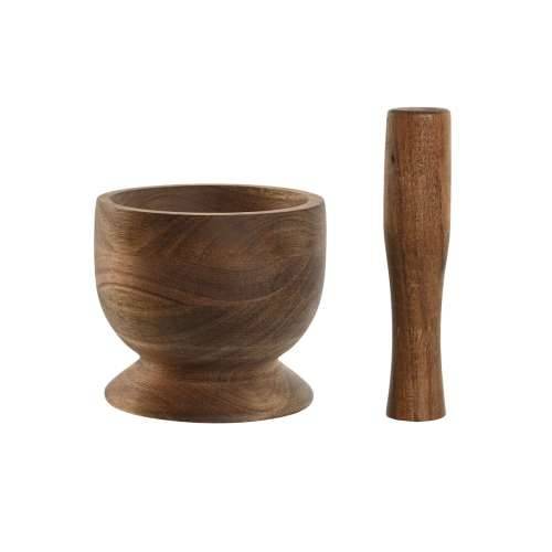 Kuhinjski mužar Home ESPRIT Drvo akacije 12 x 12 x 10,5 cm Cijena