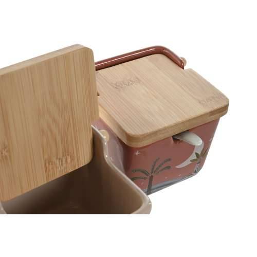 Zdjela za Šećer Home ESPRIT Bež Roza Terakota Lila Bambus Dolomite 7,5 x 7,5 x 7,5 cm (2 kom.) Cijena