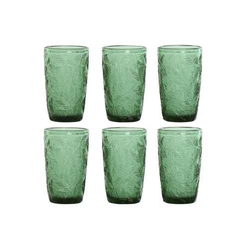 Set Čaša Home ESPRIT Zelena Kristal S olakšanjem 370 ml (6 kom.) Cijena