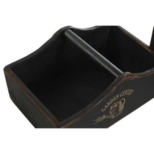 Set pladnjeva Home ESPRIT Crna Jelovina 35 x 22 x 18 cm Cijena