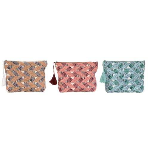 Putni Neseser Home ESPRIT Smeđa Turkizno Koraljni 25 x 5 x 20 cm (3 kom.) Cijena