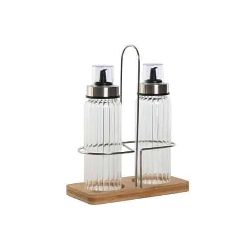 Set za ulje i ocat Home ESPRIT Providan Prirodno Bambus Kristal 18,5 x 9,3 x 24 cm Cijena
