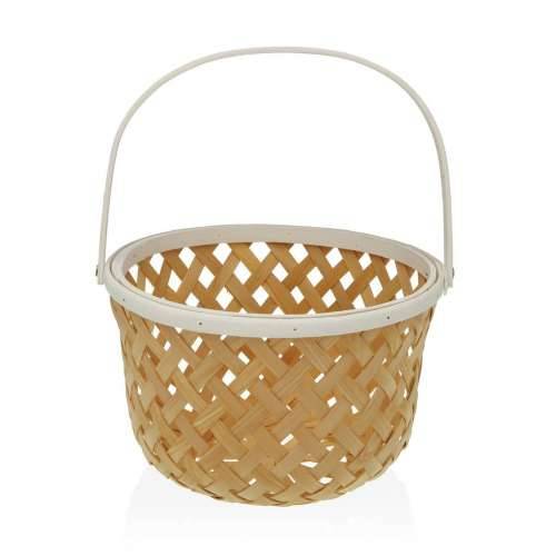 Posuda za Voće Versa Bijela Jelovina Bambus (28,5 x 35 x 28,5 cm) Cijena