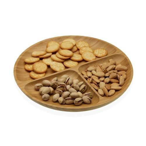 Pladanj za aperitive Versa Bambus 25 x 2 x 25 cm Cijena