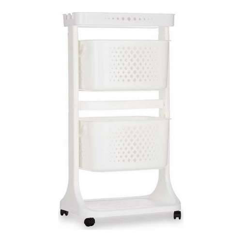 Kolica za Povrće Kinvara TP-747-1 Bijela polipropilen Plastika 33 x 83,5 x 42 cm Cijena