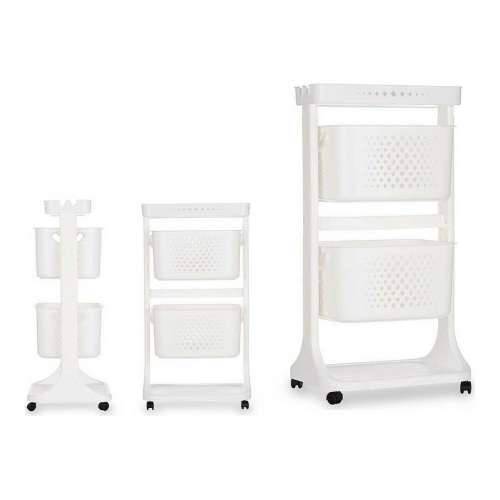 Kolica za Povrće Kinvara TP-747-1 Bijela polipropilen Plastika 33 x 83,5 x 42 cm Cijena