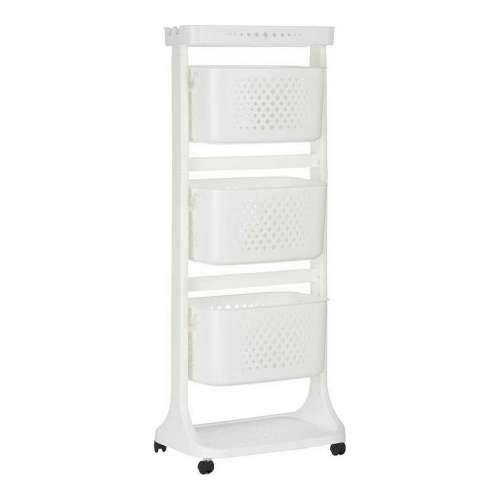 Kolica za Povrće Kinvara TP-749 Bijela polipropilen Plastika 33 x 112 x 41 cm Cijena