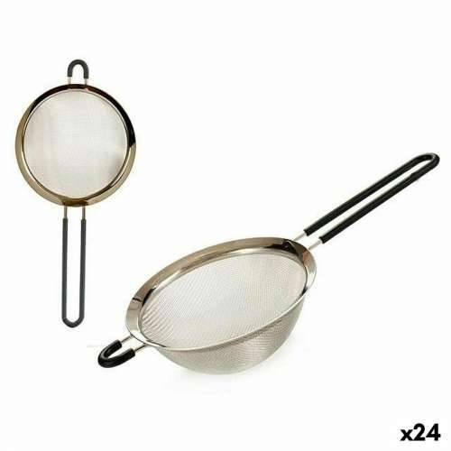 Cjediljka Kinvara 54151 Crna Srebrna Silikon Nehrđajući Čelik Ø 14 cm (24 kom.) Cijena