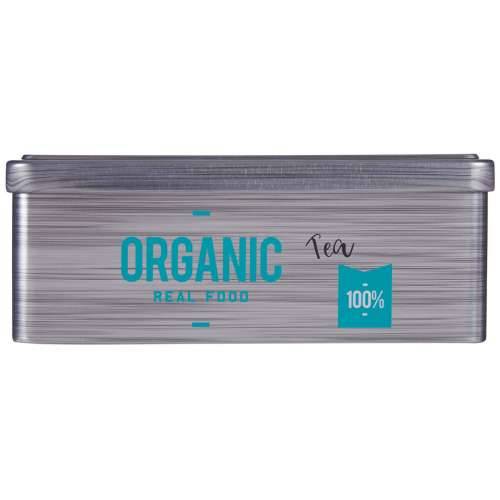 Kutija za Čajeve Kinvara Organic Tea Siva list lima 11 x 7,1 x 18 cm (24 kom.) Cijena