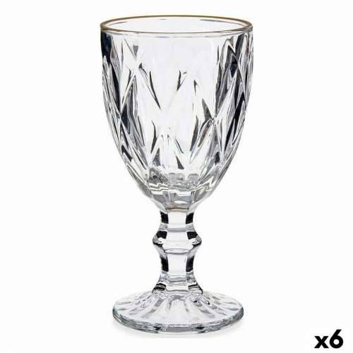 Čaša za vino Vivalto R-00817DL/BHA6-M Providan zlatan Staklo 330 ml (6 kom.) Cijena