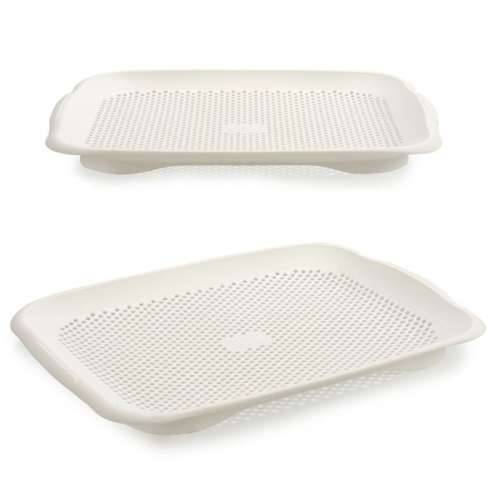 ocjeđivač Bijela Plastika 27 x 3 x 36,3 cm (24 kom.) Cijena