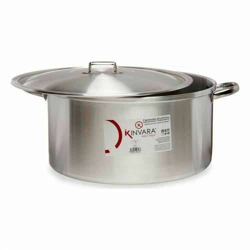 Duboka tava s poklopcem Kinvara 100015 Srebrna 53 x 24 x 43 cm (3 kom.) Cijena