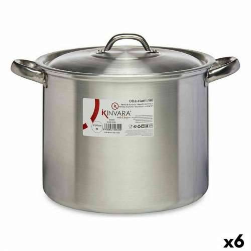 Lonac s Poklopcem Kinvara 100035 Srebrna Aluminij Ø 24 cm (6 kom.) Cijena