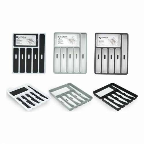 Organizator Pribora za Jelo polipropilen 32,5 x 4,5 x 40,5 cm (12 kom.) Cijena