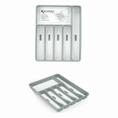 Organizator Pribora za Jelo polipropilen 32,5 x 4,5 x 40,5 cm (12 kom.) Cijena