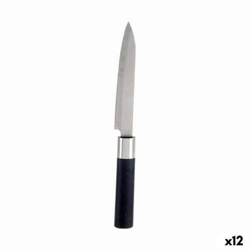 Kuhinjski Nož Kinvara KT11-5603-05 Crna Srebrna Nehrđajući Čelik Plastika 3 x 23,5 x 2 cm (12 kom.) Cijena