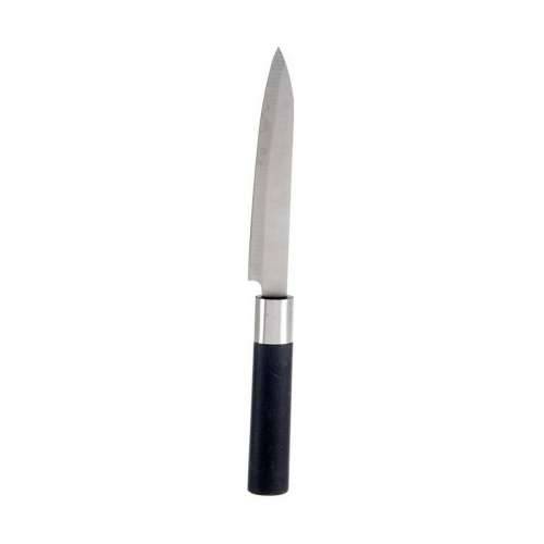 Kuhinjski Nož Kinvara KT11-5603-05 Crna Srebrna Nehrđajući Čelik Plastika 3 x 23,5 x 2 cm (12 kom.) Cijena