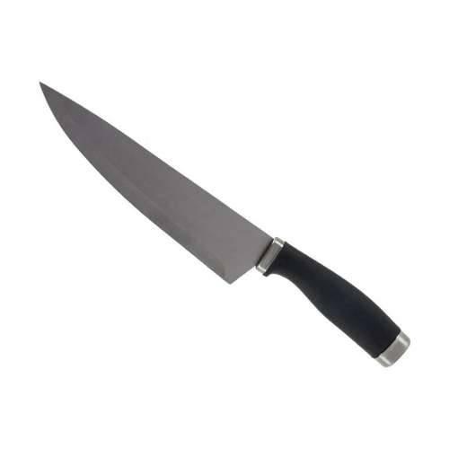 Kuhinjski Nož Kinvara KT11-5603-01 Crna Srebrna Nehrđajući Čelik Plastika 5 x 2 x 33 cm (12 kom.) Cijena