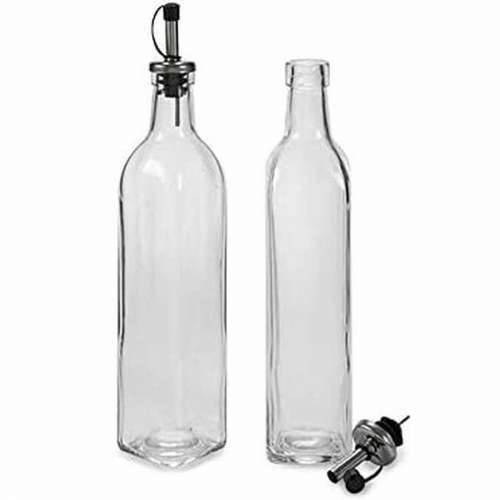Set za ulje i ocat Vivalto WJ6079-L Providan Staklo Kristal 2 x 50 ml 5,7 x 29,5 x 5,7 cm (12 kom.) Cijena