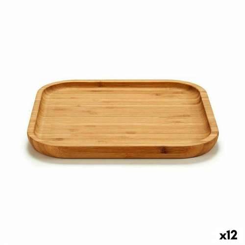 Pladanj za aperitive Kinvara JWKW-3710 Smeđa Kvadratno 20 x 1,5 x 20 cm (12 kom.) Cijena