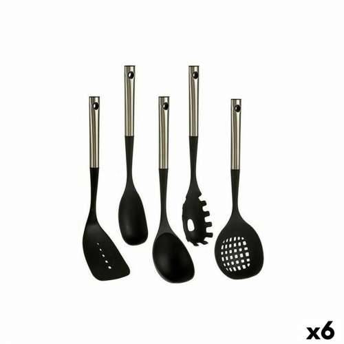 Set Pribora za Kuhanje Kinvara KT171055S-S5 Crna Plastika 8,5 x 35 x 20,5 cm (6 kom.) Cijena