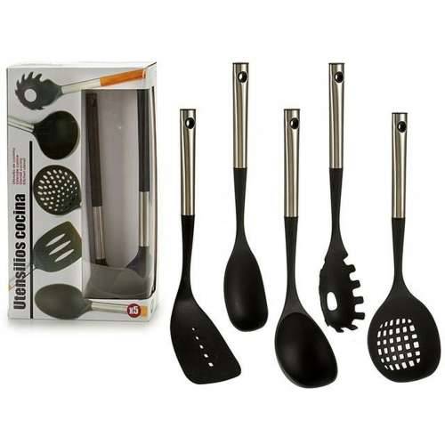 Set Pribora za Kuhanje Kinvara KT171055S-S5 Crna Plastika 8,5 x 35 x 20,5 cm (6 kom.) Cijena