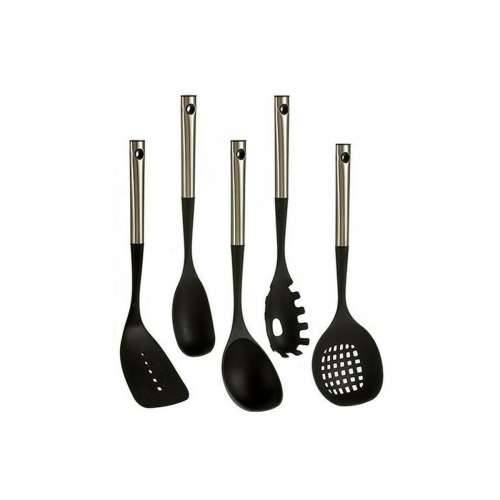Set Pribora za Kuhanje Kinvara KT171055S-S5 Crna Plastika 8,5 x 35 x 20,5 cm (6 kom.) Cijena