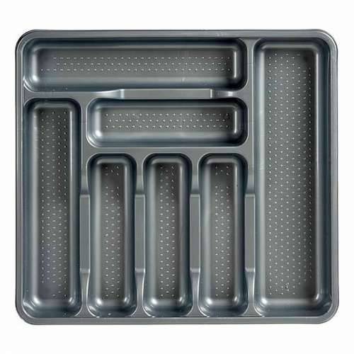 Organizator Pribora za Jelo Kinvara 041188 Siva Plastika 39 x 5 x 42,5 cm (15 kom.) Cijena