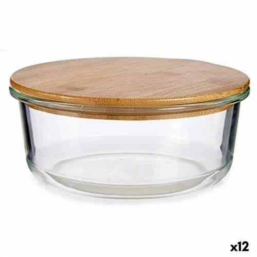 Okrugla Kutija za Ručak s Poklopcem Vivalto LHB-HR-950F Bambus 17 x 7 x 17 cm (12 kom.) Cijena