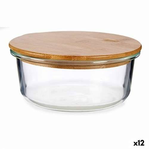 Okrugla Kutija za Ručak s Poklopcem Vivalto LHB-HR-620F Bambus 15 x 6,5 x 15 cm (12 kom.) Cijena