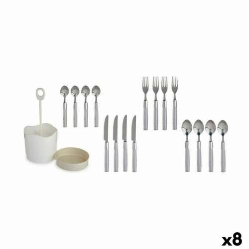 Set Pribora za Jelo Kinvara HQ223H10 Siva Nehrđajući Čelik (8 kom.) Cijena