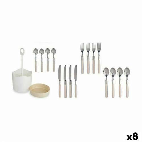 Set Pribora za Jelo Kinvara HQ223H10 Bež Nehrđajući Čelik (8 kom.) Cijena