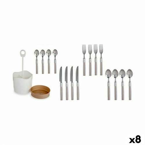 Set Pribora za Jelo Kinvara HQ233H10 Smeđa Nehrđajući Čelik (8 kom.) Cijena