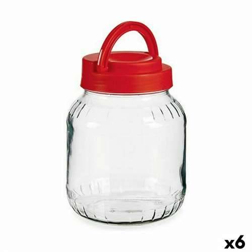 staklenka Vivalto 1700 CC Crvena 1,7 L Poklopac s ručkom (6 kom.) Cijena